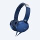 Sony MDR-XB550AP Auricolare Cablato A Padiglione Musica e Chiamate Blu 3