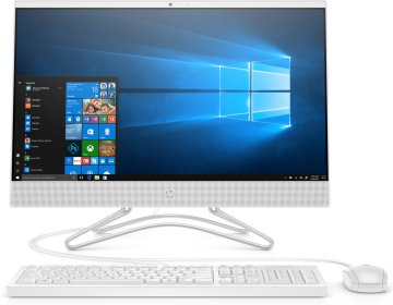 HP 24 -f0041nl Intel® Core™ i5 i5-8250U 60,5 cm (23.8") 1920 x 1080 Pixel PC All-in-one 8 GB DDR4-SDRAM 1 TB HDD NVIDIA® GeForce® MX110 Windows 10 Home Wi-Fi 5 (802.11ac) Bianco