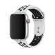 Apple MTMY2ZM/A accessorio indossabile intelligente Band Nero, Platino Fluoroelastomero 3