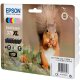 Epson Squirrel Multipack 6-colours 378XL Claria Photo HD Ink 3