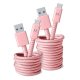 Fresh 'n Rebel Fabriq cavo USB USB 3.2 Gen 1 (3.1 Gen 1) 3 m USB A USB C Rosa 2