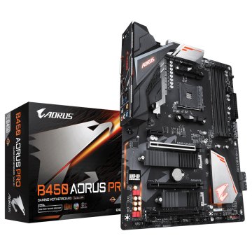 Gigabyte B450 AORUS PRO (rev. 1.0) AMD B450 Socket AM4 ATX