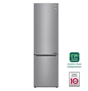 LG GBB62PZGFN frigorifero con congelatore Libera installazione 384 L D Acciaio inox