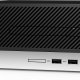 HP ProDesk 400 G5 Intel® Core™ i5 i5-8500 8 GB DDR4-SDRAM 1 TB HDD Windows 10 Pro SFF PC Nero, Argento 3