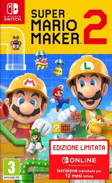 Nintendo Super Mario Maker 2 - Edition limitée Limitata Tedesca, Inglese, Cinese semplificato, Coreano, ESP, Francese, ITA, Giapponese, DUT, Russo Nintendo Switch