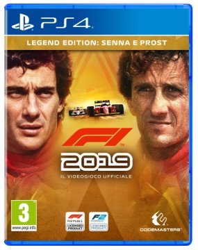 PLAION F1 2019 Legends Edition (PS4) (IT) Legendary ITA PlayStation 4