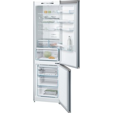 Bosch Serie 4 KGN39VL35 frigorifero con congelatore Libera installazione 366 L Acciaio inossidabile