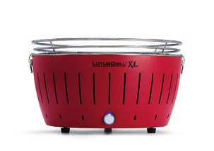 LotusGrill G435 U RD barbecue per l'aperto e bistecchiera Kettle Carbone (combustibile) Rosso