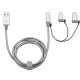 Verbatim 48870 cavo USB 1 m USB A Micro-USB B Alluminio, Grigio 7