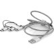 Verbatim 48870 cavo USB 1 m USB A Micro-USB B Alluminio, Grigio 8