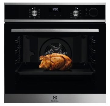 Electrolux EOC5H40X 72 L A Nero, Stainless steel