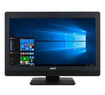 Acer Veriton Z4820G Intel® Core™ i7 i7-7700 60,5 cm (23.8") 1920 x 1080 Pixel PC All-in-one 16 GB DDR4-SDRAM 512 GB SSD Windows 10 Pro Wi-Fi 5 (802.11ac) Nero