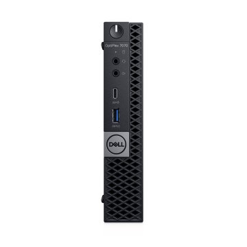 DELL OptiPlex 7070 Intel® Core™ i7 i7-9700T 16 GB DDR4-SDRAM 256 GB SSD Windows 10 Pro MFF Mini PC Nero