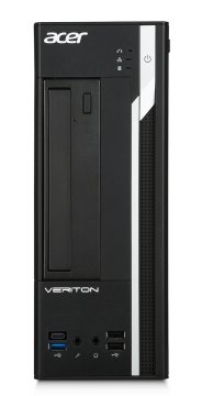 Acer Veriton X X4650G Intel® Core™ i5 i5-7400 8 GB DDR4-SDRAM 256 GB SSD Windows 10 Pro Desktop PC Nero