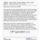 HP Confezione da 20 fogli di carta fotografica adesiva Sprocket Plus da 5,8 x 8,7 cm 6