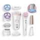 Braun Silk-épil 9 9-975 Beauty Set Epilatore Donna 6-In-1 Wet&Dry Senza Fili – Rasoio, Spazzola Esfoliante Corpo, Kit Pulizia Viso Corpo 7