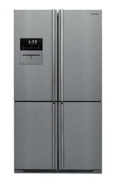 Sharp Home Appliances SJ-F2560EVI frigorifero side-by-side Libera installazione 554 L Acciaio inossidabile