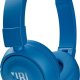 JBL T450 Auricolare Cablato A Padiglione Musica e Chiamate Blu 3