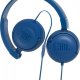 JBL T450 Auricolare Cablato A Padiglione Musica e Chiamate Blu 4