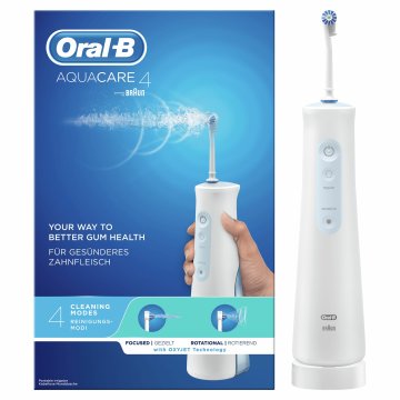 Oral-B Idropulsore Portatile Aquacare con Tecnologia Oxyjet