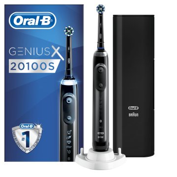 Oral-B Genius X Spazzolino Elettrico Ricaricabile 20100S Nero