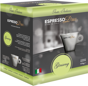 EspressoDue Ginseng Capsule caffè 25 pz