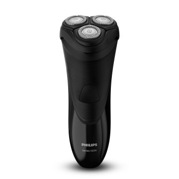 Philips Serie 1000 S1110/04 rasoio elettrico Rotazione Trimmer Nero