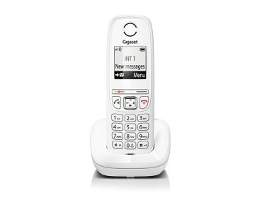 Gigaset AS405 Telefono DECT Identificatore di chiamata Bianco