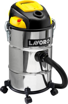 Lavorwash Poker Nero, Acciaio inox, Giallo 25 L 1400 W