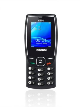 Brondi Eros 4,5 cm (1.77") Nero Telefono cellulare basico