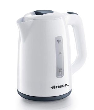 Ariete 2875 Bollitore Elettrico da 1,7 Litri - Base cordless - Spegnimento automatico - Livello acqua visibile dall'esterno