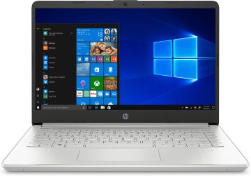 HP 14s-dq0006nl Intel® Core™ i5 i5-8265U Computer portatile 35,6 cm (14") Full HD 8 GB DDR4-SDRAM 256 GB SSD Wi-Fi 5 (802.11ac) Windows 10 Home Argento