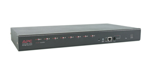 APC 8 Port Multi-Platform Analog KVM switch per keyboard-video-mouse (kvm) Montaggio rack