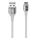 Belkin F2CU059BT04-SLV cavo USB 1,2 m USB A USB C Argento 3