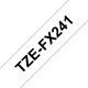 Brother TZE-FX241 nastro per etichettatrice Nero su bianco TZ 2