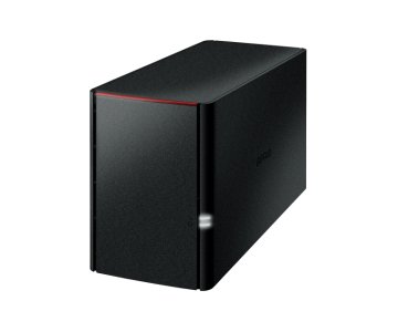 Buffalo LinkStation 220DR NAS Desktop Collegamento ethernet LAN Nero Armada 370