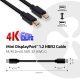 CLUB3D Mini DisplayPort 1.2 HBR2 Cable M/M 2m/6.56ft 4K60Hz 7