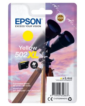 Epson Singlepack Yellow 502XL Ink