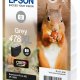 Epson Squirrel Singlepack Grey 478XL Claria Photo HD Ink 4