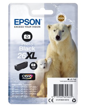 Epson Polar bear Cartuccia Nero-foto XL