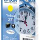 Epson Alarm clock Cartuccia Sveglia Giallo Inchiostri DURABrite Ultra 27 3