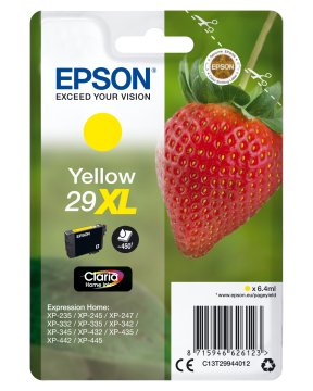 Epson Strawberry Cartuccia Fragole Giallo Inchiostri Claria Home 29XL