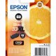 Epson Oranges Cartuccia Nero foto T33XL Claria Premium 2