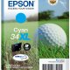 Epson Golf ball Singlepack Cyan 34XL DURABrite Ultra Ink 2
