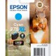 Epson Squirrel Singlepack Cyan 378XL Claria Photo HD Ink 2