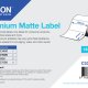 Epson Premium Matte Label - Die-cut Roll: 102mm x 51mm, 650 labels 2
