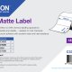 Epson PE Matte Label - Die-cut Roll: 102mm x 76mm, 365 labels 2