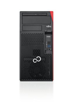 Fujitsu ESPRIMO P558/E85+ Intel® Core™ i5 i5-9400 8 GB DDR4-SDRAM 512 GB SSD Windows 10 Pro Micro Tower PC Nero, Rosso