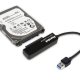 Hamlet Adattatore USB 3.0 to SATA III per collegare hard disk p SSD a pc 4