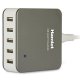 Hamlet Smart Charger Alimentatore Usb da Parete 5 porte 40 W, cavo alimentazione 1 m incluso 7